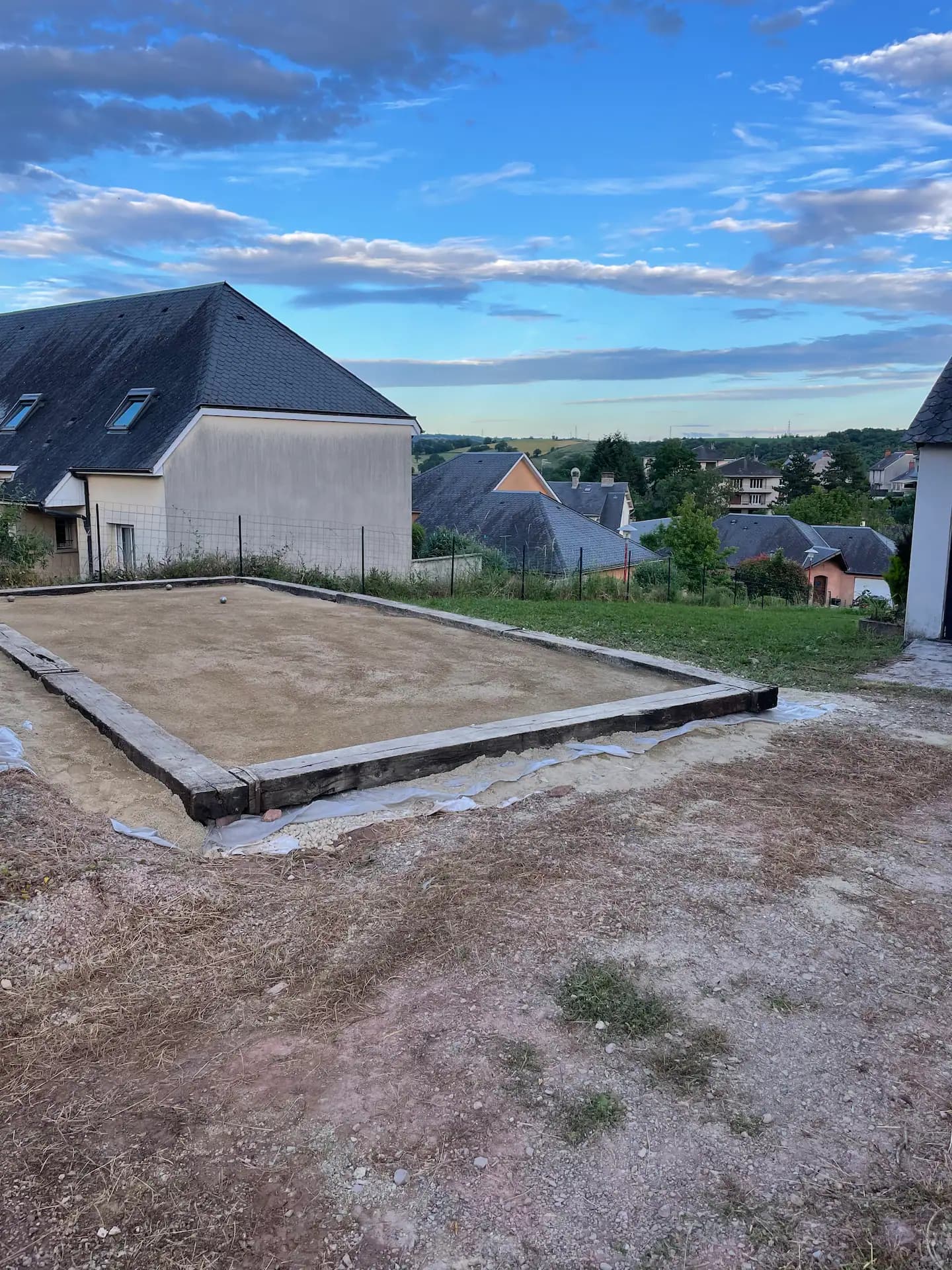 Terrain de pétanque