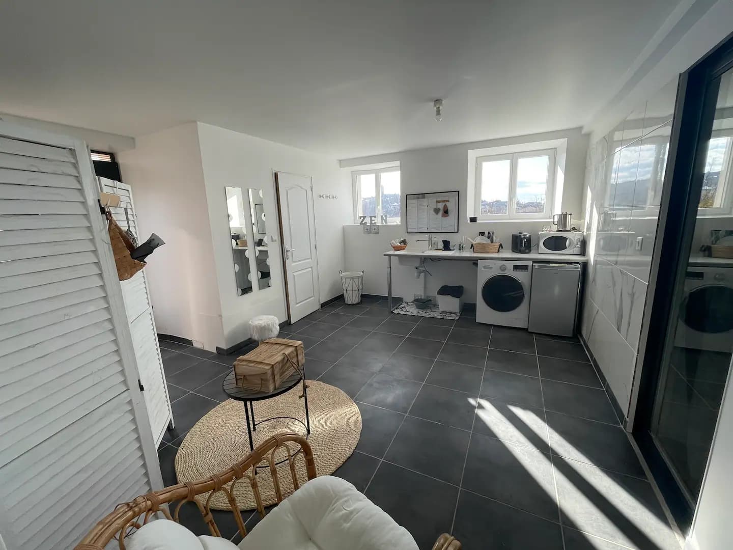 Vue ensemble cuisine